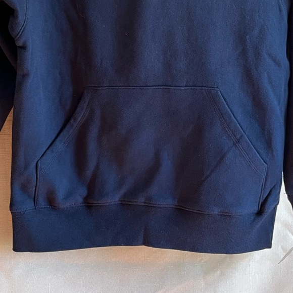 Green dog Boys Hoodie Navy Blue w/ Kangaroo pockets size S8/10. NWT - Picture 9 of 10